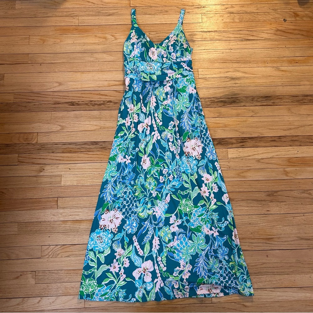 Lilly Pulitzer Blake Floral Maxi Dress